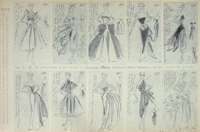 Lot 375 - Frederic L. Milton Confidential Couture...