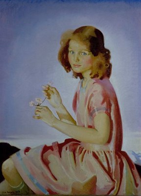 Lot 297 - Jean MacLane (McLane) 1878-1964 PORTRAIT OF...