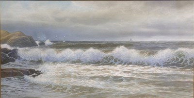 Lot 27 - George Howell Gay American, 1858-1931 STORM AT...