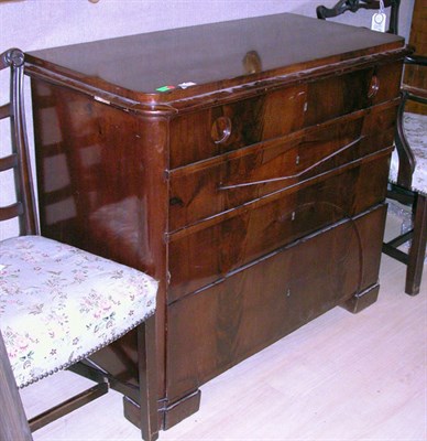 Lot 511 - Austrian Biedermeier Mahogany Butler's Chest...