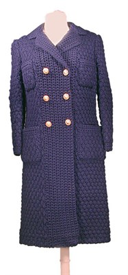 Lot 75 - Yves Saint Laurent Hand Knit Coat French,...