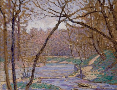 Lot 247 - Arthur Franklyn Musgrave 1878-1969 RIVER,...