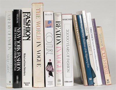 Lot 381 - Group of Fashion Books Comprising Fashion: The...