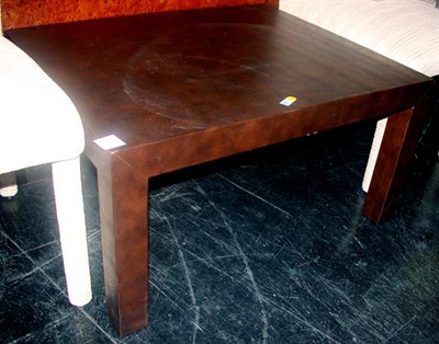 Lot 217 - Parsons Style Coffee Table Height 17 inches,...