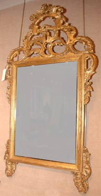 Lot 3599 - Rococo Style Gilt-Wood Mirror Height 63 inches,...