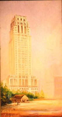 Lot 3118 - American School 20th Century BEEKMAN TOWER...