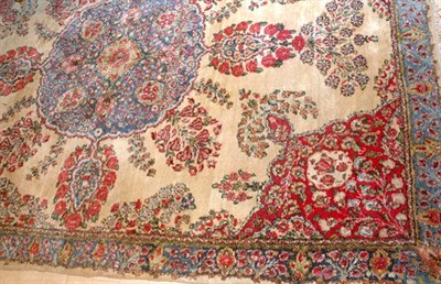 Lot 2775 - Kirman Carpet Southeast Persia, mid 20th...