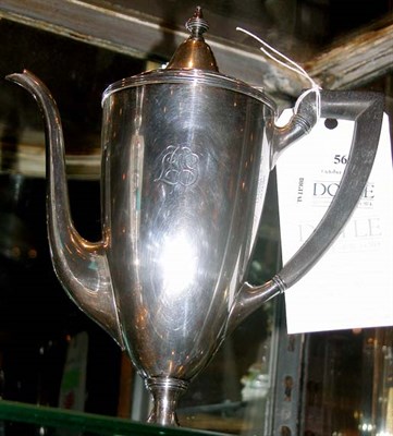 Lot 565 - Tiffany Sterling Silver Coffee Pot Height 9...