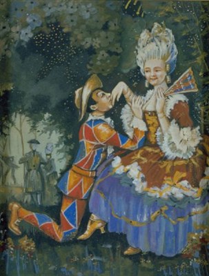 Lot 111 - Attributed to Konstantin Andreevich Somov...