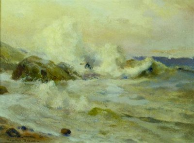 Lot 316 - Maurice Braun 1877-1941 SEASCAPE Signed...