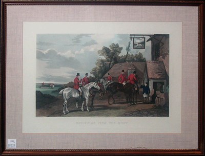 Lot 152 - After William Shayer THE MEET; FULL CRY; THE...