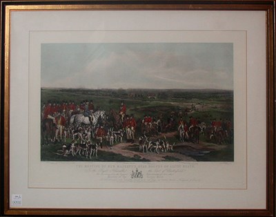 Lot 159 - After Francis Grant THE MEETING OF HER MAJESTY'...