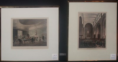 Lot 161 - Augustus Pugin and Thomas Rowlandson BOARD OF...