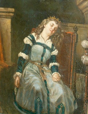 Lot 1014 - British School 19th Century Sleeping Beauty...