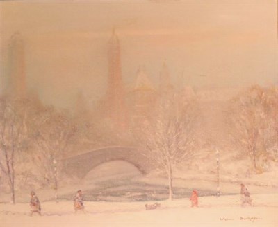 Lot 290 - Johann Berthelsen 1883-1972 CENTRAL PARK IN...