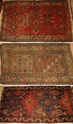 Lot 3648 - Three Caucasian Rugs Including a Guendje rug...