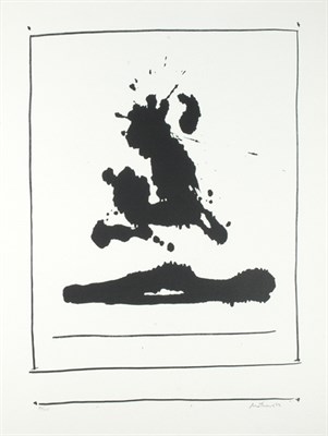 Lot 2259 - Robert Motherwell UNTITLED (B. 28) Lithograph,...