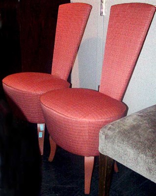 Lot 188 - Group of Six Italian Upholstered Side Chairs...