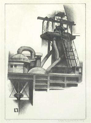 Lot 2230 - Louis Lozowick CORNER OF STEEL PLANT (F. 21)...