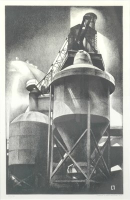 Lot 2233 - Louis Lozowick TANKS #2 (F. 40) Lithograph,...