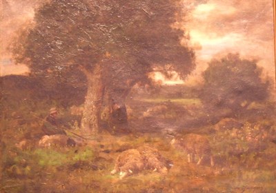 Lot 3043 - Charles Emile Jacque French, 1813-1894...