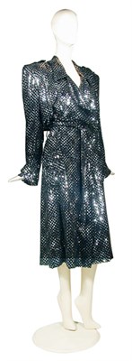Lot 150 - Lagerfeld for Chanel Sequined Trench Coat...