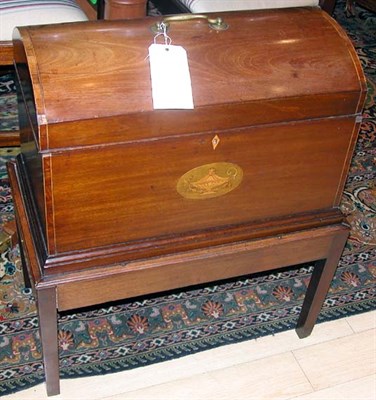 Lot 643 - George III Mahogany Box on Stand Height 27 1/2...