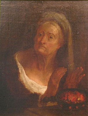 Lot 3038 - Bohemian School 19th Century PORTRAIT OF AN...