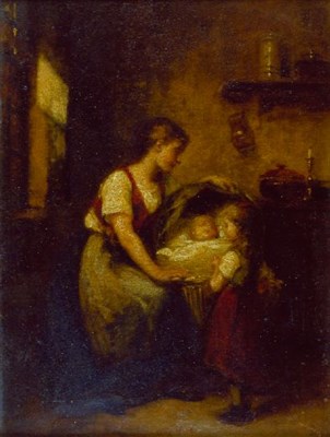 Lot 160 - Leon Emile Caille French, 1836-1907 MOTHER AND...