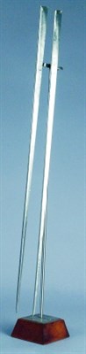 Lot 65 - George Rickey American, 1907-2002 TWO LINES...
