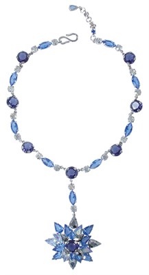 Lot 397 - Christian Dior Star Pendant Necklace...