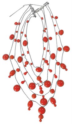 Lot 452 - Giorgio Armani Bib Necklace Italian, circa...