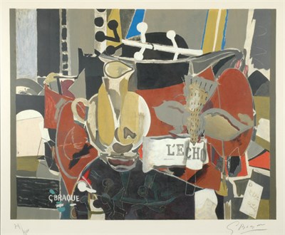 Lot 2154 - After Georges Braque L'ECHO (M. 1041) Color...