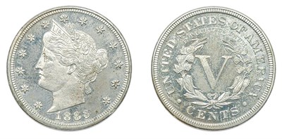 Lot 2492 - 1883, With Cents Nickel