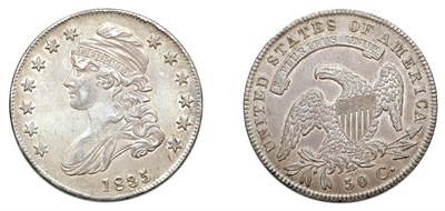 Lot 2531 - 1835, Capped Bust Half Dollar