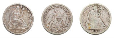 Lot 2549 - Liberty Seated Half Dollar: Approximately Thirty-Six Coins, 1840 to 1892
