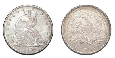Lot 2546 - 1876 S, Liberty Seated Half Dollar, With Motto