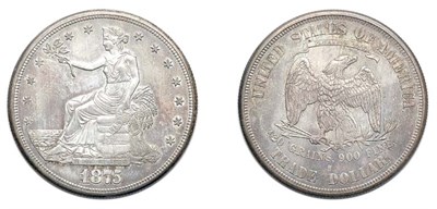 Lot 2588 - 1875 S, Trade Dollar