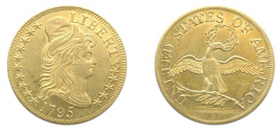 Lot 2610 - 1795, $5 Capped Bust, Small Eagle Gold