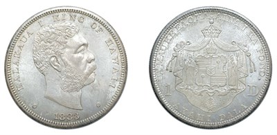 Lot 2668 - 1883, Hawaii Silver Dollar