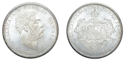 Lot 2664 - 1883, Hawaii Silver Dollar