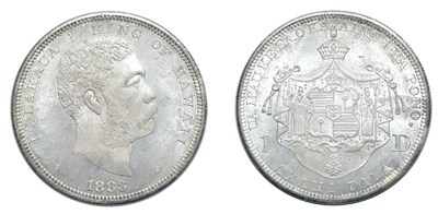 Lot 2667 - 1883, Hawaii Silver Dollar