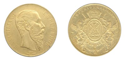 Lot 2347 - MEXICO: 1866 MO, 20 Pesos, FR. #62, KM. #388.1