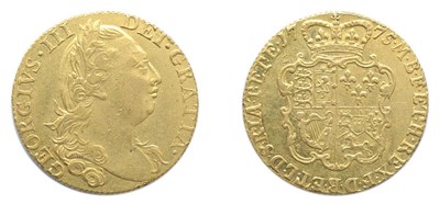 Lot 2250 - GREAT BRITAIN: 1775, 1 Guinea, FR. #355, KM. #604