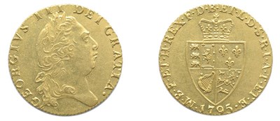 Lot 2251 - GREAT BRITAIN: 1795, 1 Guinea, FR. #356, KM. #609