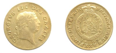 Lot 2252 - GREAT BRITAIN: 1809, 1/2 Guinea, FR. #364, KM. #651