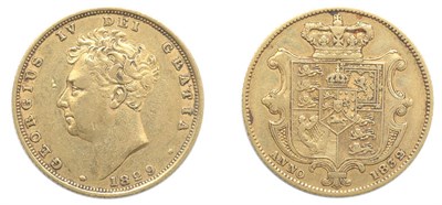 Lot 2257 - GREAT BRITAIN: 1829, 1 Sovereign, FR. #377, KM. #696