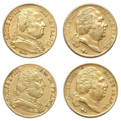 Lot 2052 - FRANCE: Four 20 Francs, KM. #706, 707, 712
