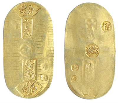 Lot 2370 - JAPAN: 1837 to 1858, Koban, C. #22B, FR. #15