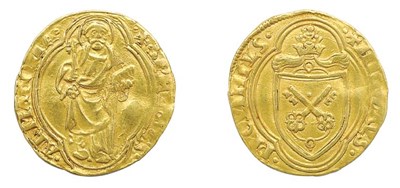 Lot 2163 - ITALY: Papal States, 1 Ducat, FR. #6